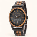 Reloj de madera para hombre Atlas