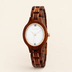 Reloj de madera para mujer Elara