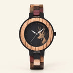 Reloj de madera para mujer Nerea