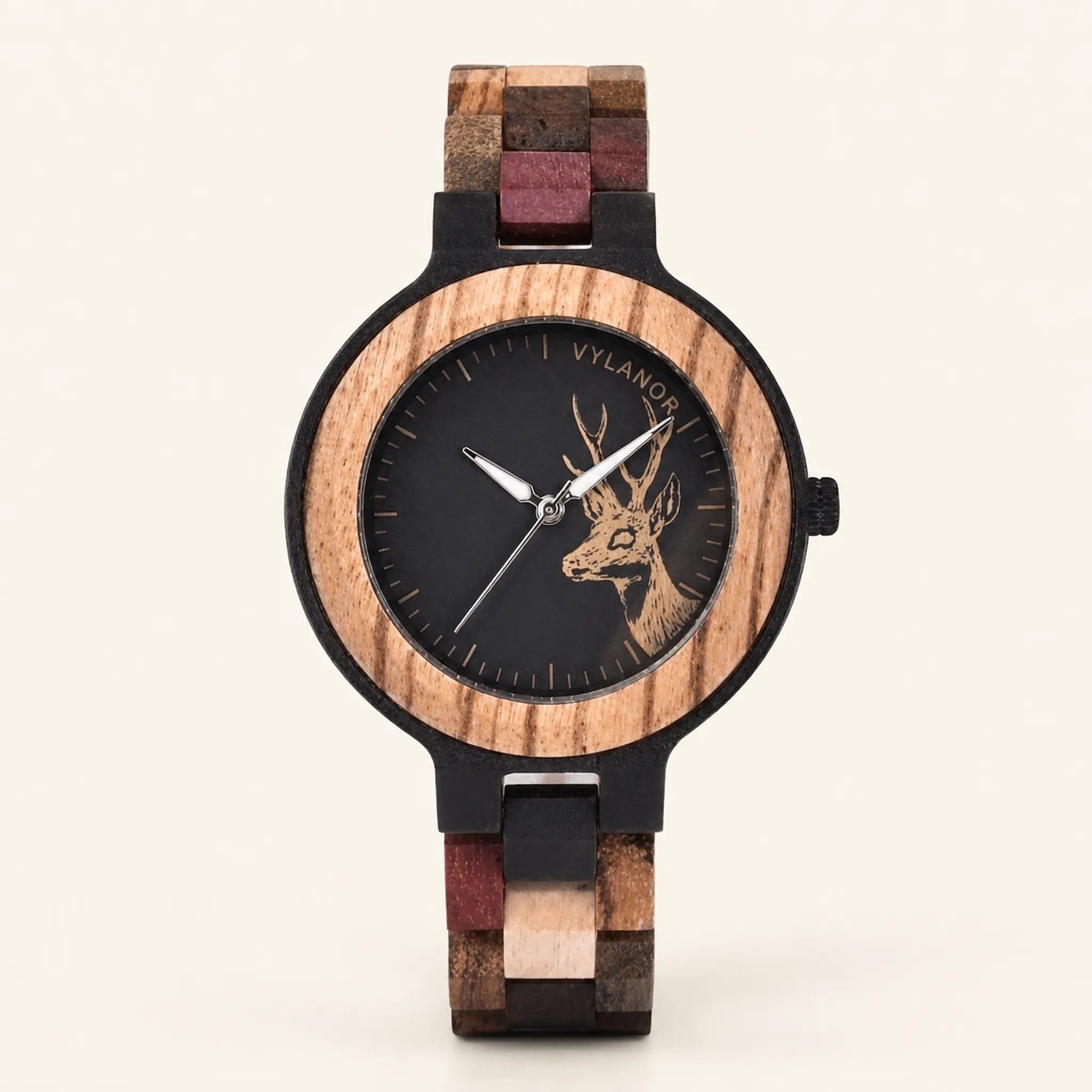 Reloj de madera para mujer Nerea