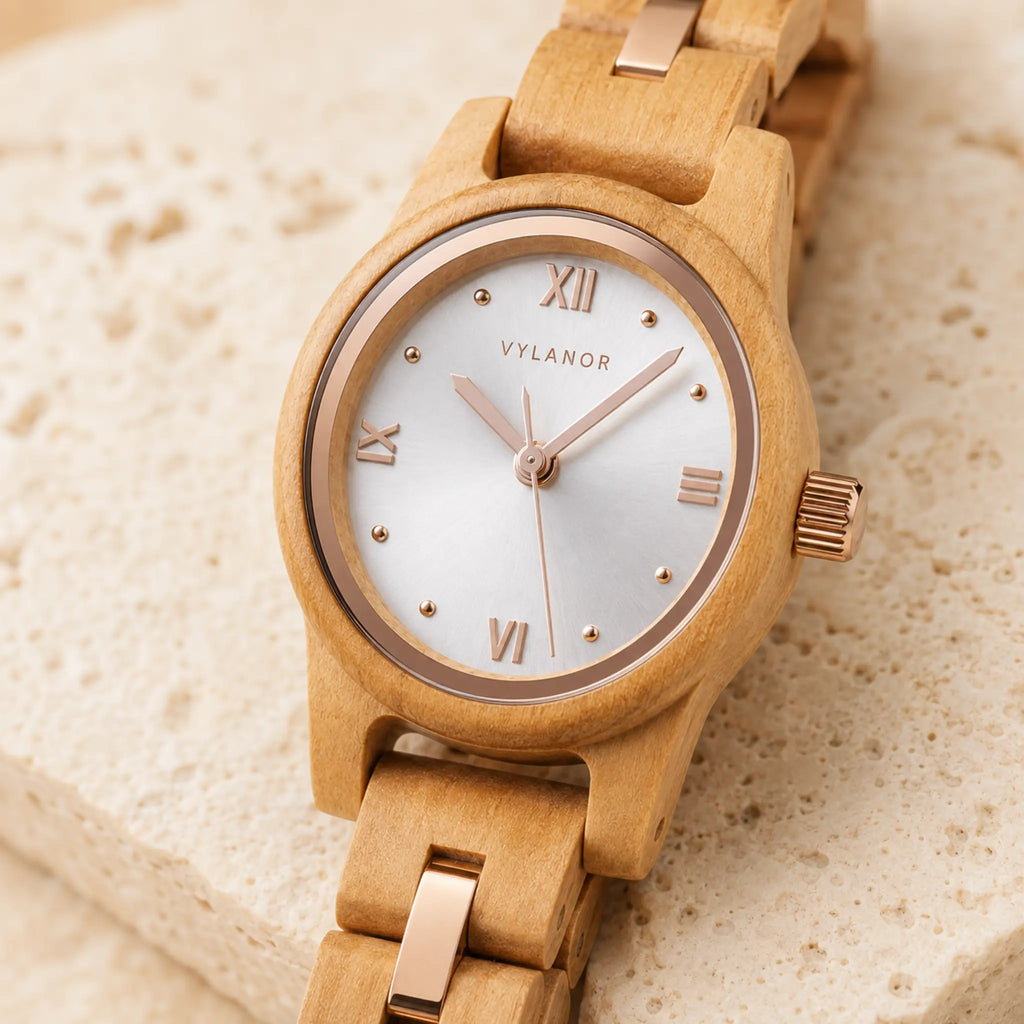 Reloj de madera para mujer Luma