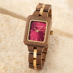 Reloj de madera para mujer Rubí
