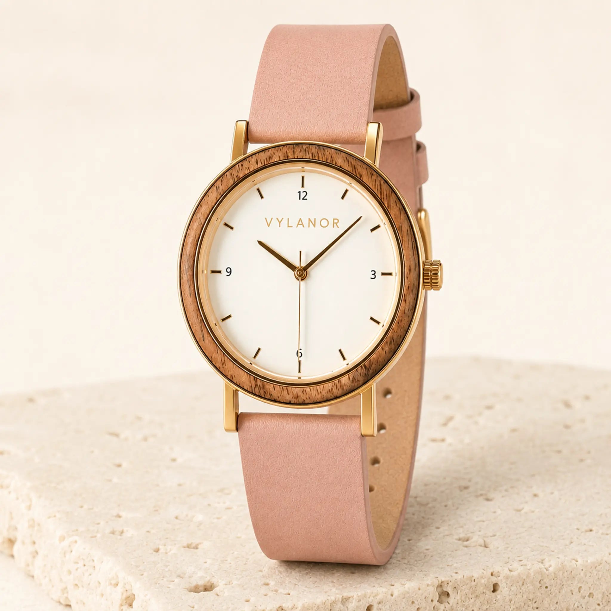 Reloj de madera para mujer Siena