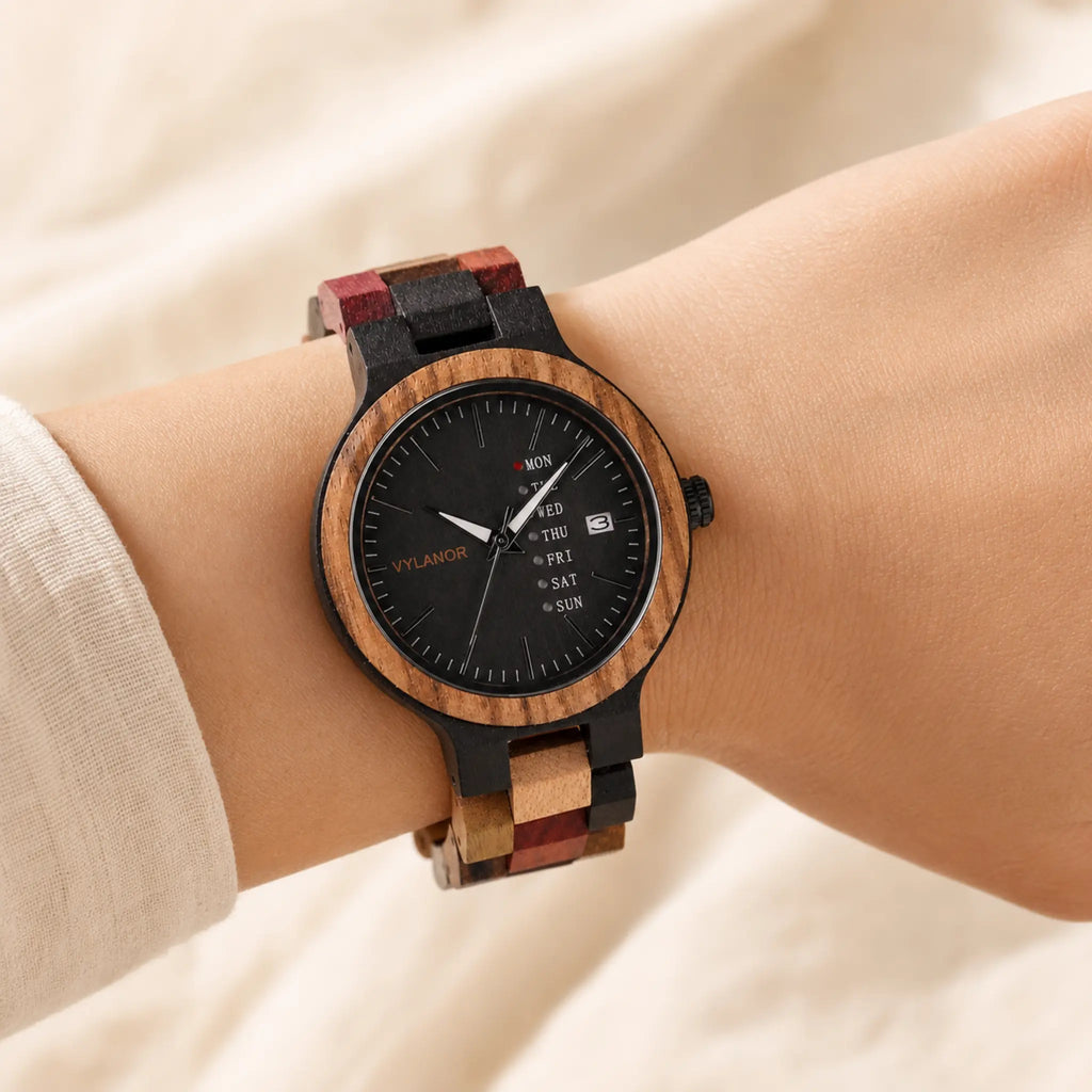 Reloj de madera para mujer Aria