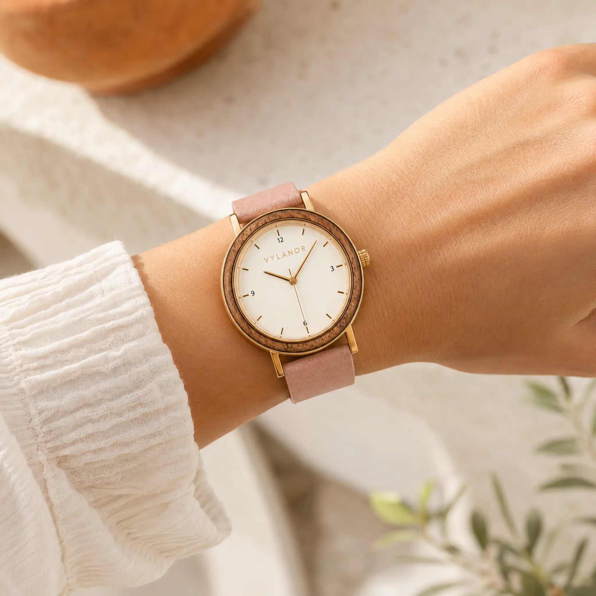Reloj de madera para mujer Siena