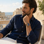Reloj de madera para hombre Boreal