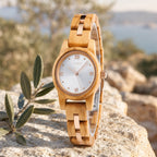 Reloj de madera para mujer Luma