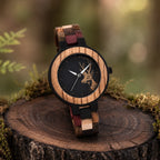 Reloj de madera para mujer Nerea