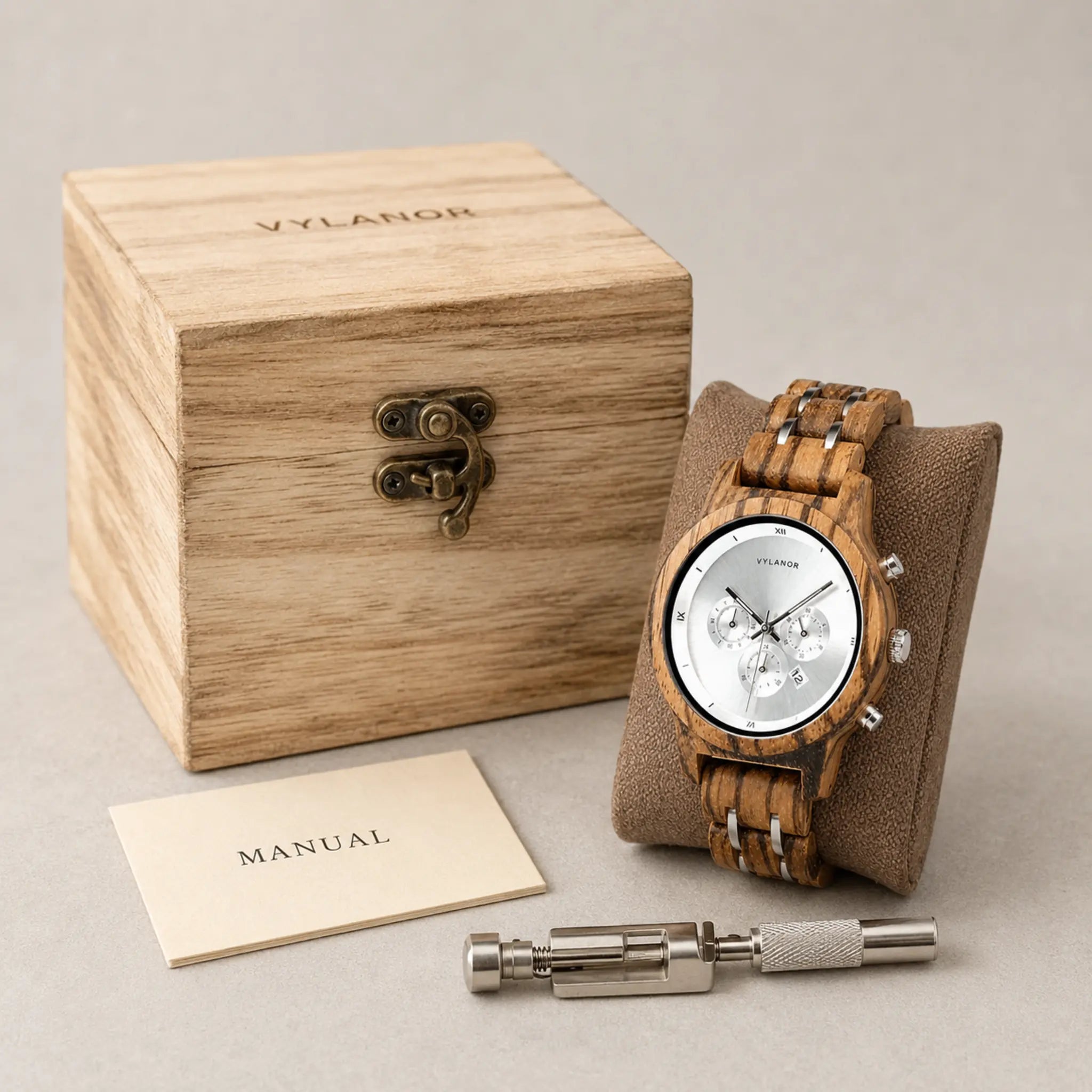Reloj de madera para mujer Alba