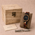 Reloj de madera para mujer Aria