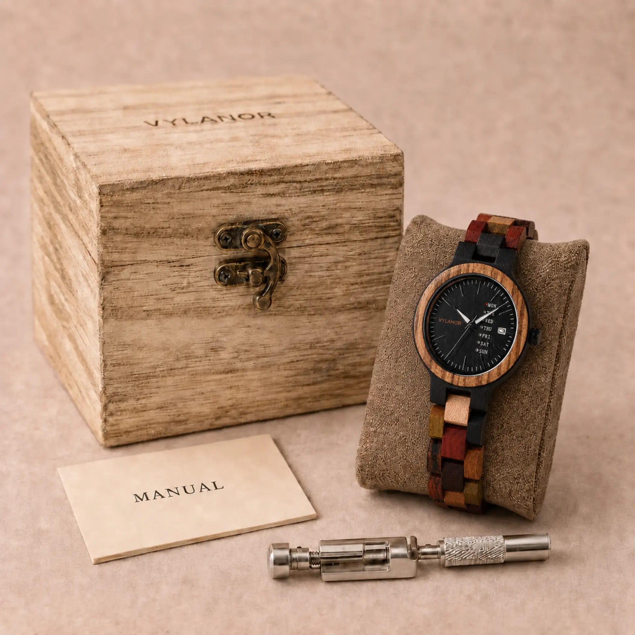 Reloj de madera para mujer Aria