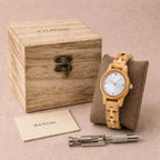 Reloj de madera para mujer Luma
