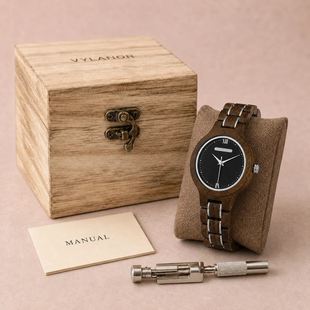Reloj de madera para mujer Noira