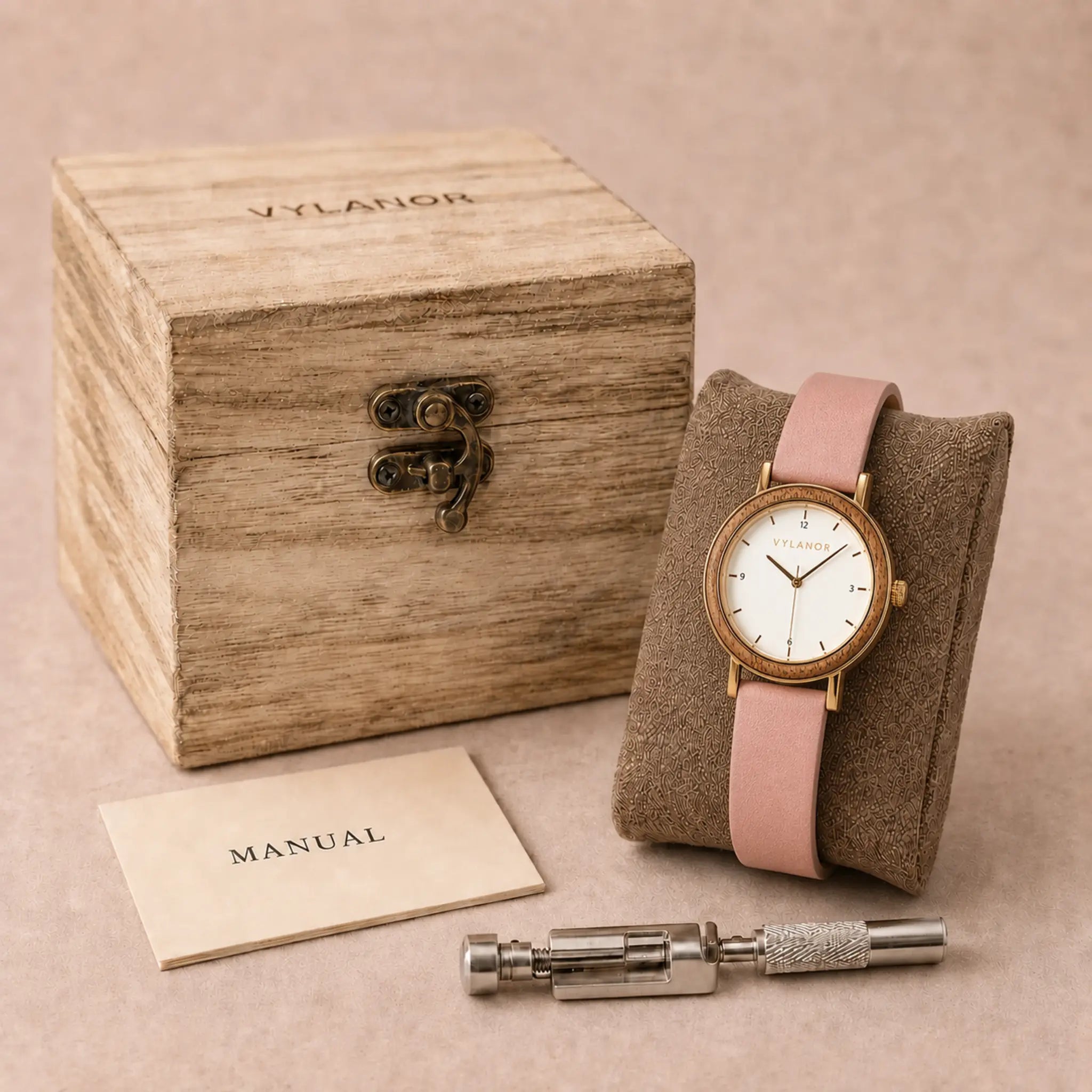 Reloj de madera para mujer Siena