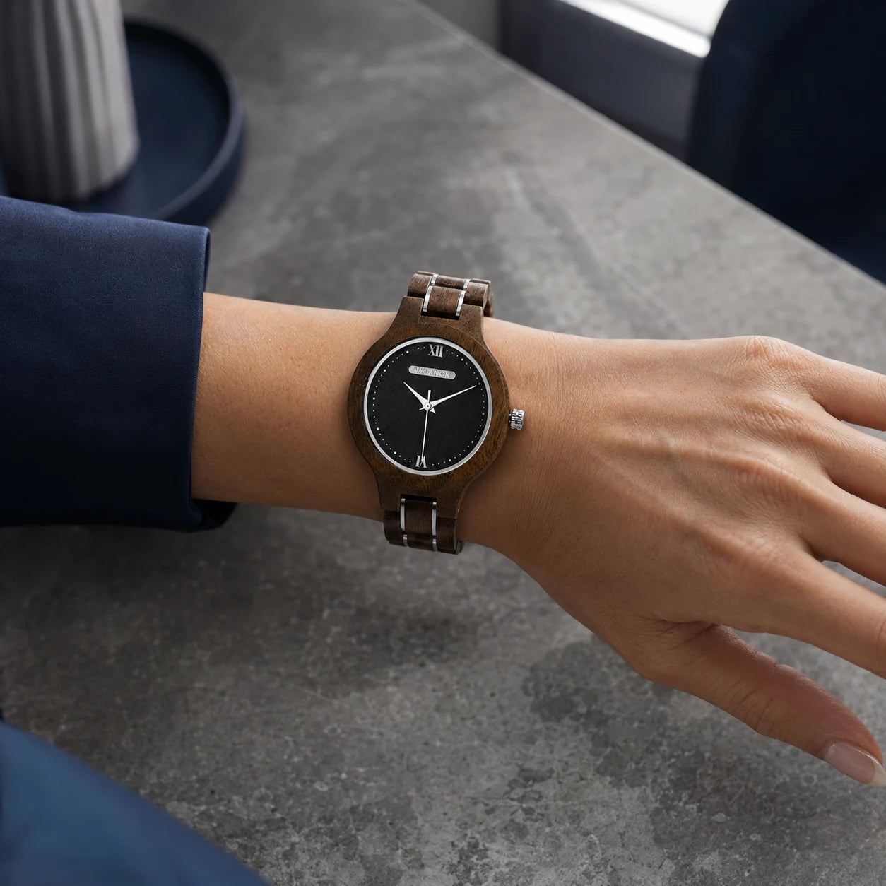 Reloj de madera para mujer Noira