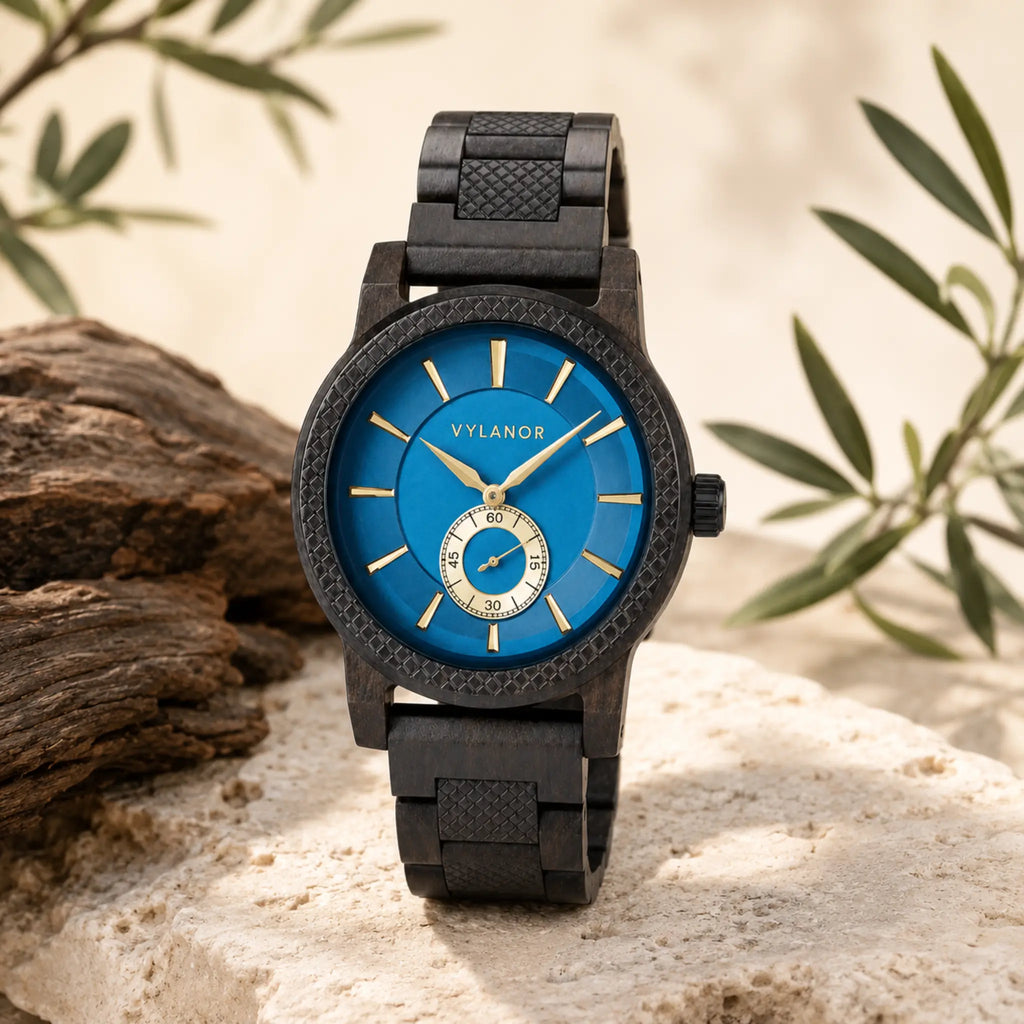 Reloj de madera para hombre Ares