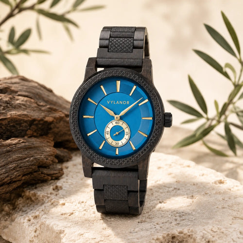 Reloj de madera para hombre Ares