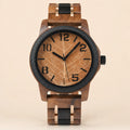 Reloj de madera para hombre Cedro