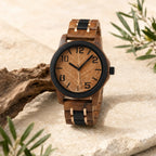 Reloj de madera para hombre Cedro