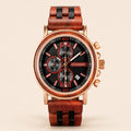 Reloj de madera para hombre Cobre