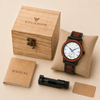 Reloj de madera para hombre Dorian