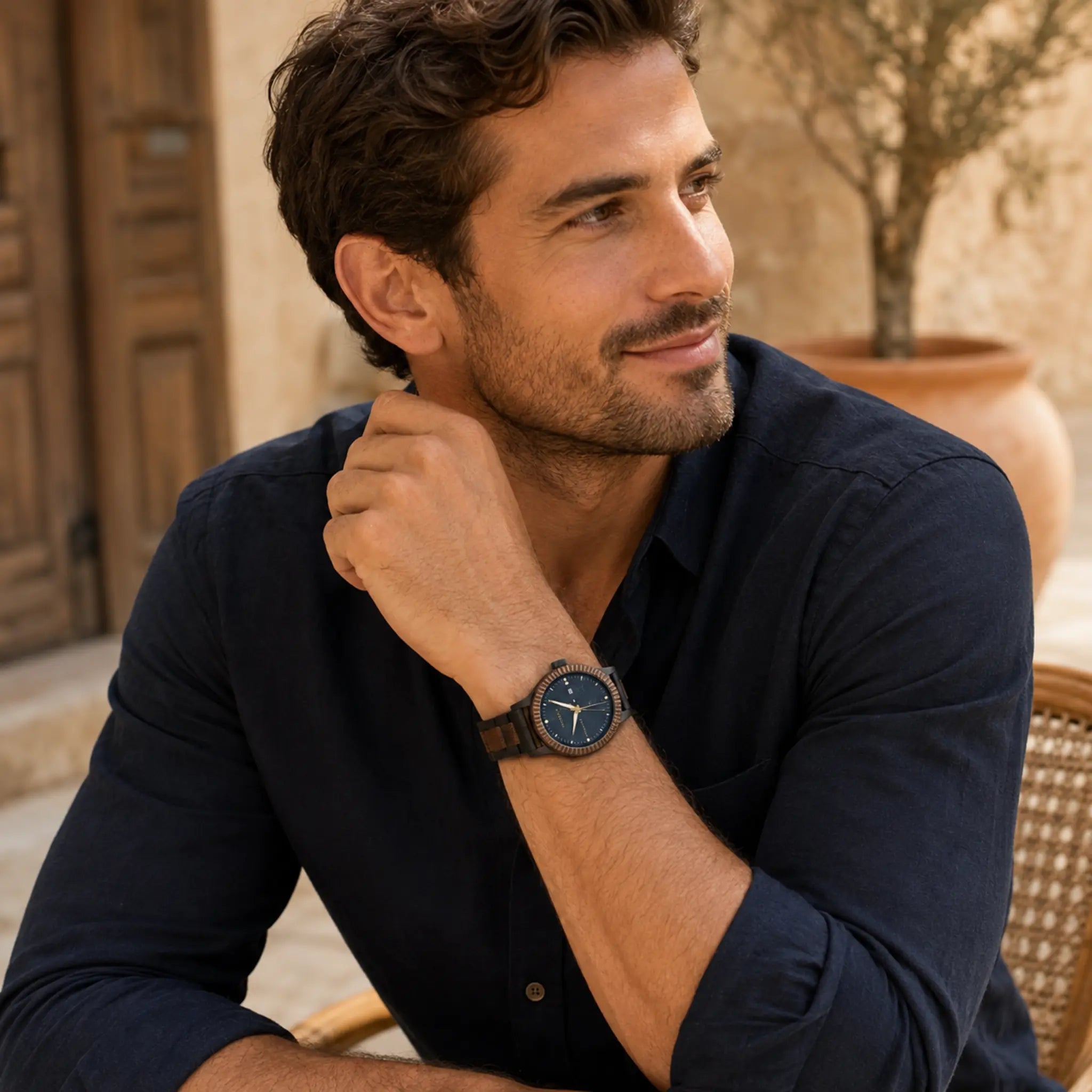 Reloj de madera para hombre Einar