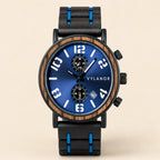 Reloj de madera para hombre Indigo