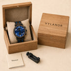 Reloj de madera para hombre Indigo