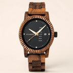 Reloj de madera para hombre Nox