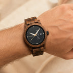 Reloj de madera para hombre Nox