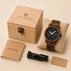 Reloj de madera para hombre Nox