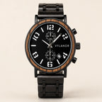 Reloj de madera para hombre Titan
